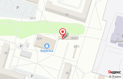 Супермаркет Магнит у дома на улице Марджани в Елабуге на карте