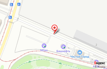 Автостоянка в Уфе на карте