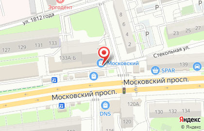Магазин продуктов из Белоруссии Берёза на Московском проспекте на карте