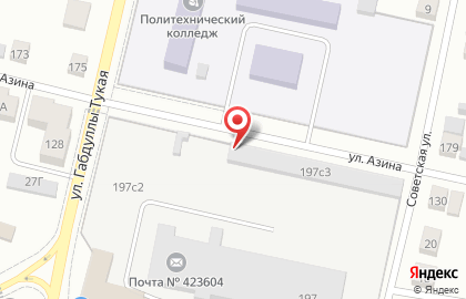 СТО в Казани на карте
