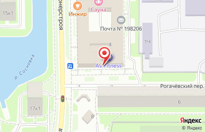 Центр медицинской оптики в Красносельском районе на карте