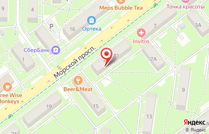 Хозяйственный магазин Практичный на карте