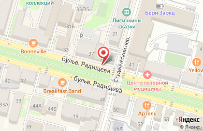 Антраша на карте