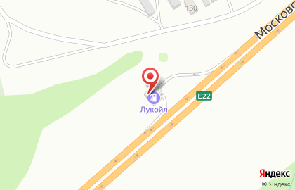 АЗС №28 на Московской улице на карте
