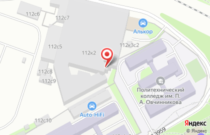 Сходня на Волоколамском шоссе на карте