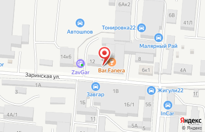 Автомойка Каламбур на карте