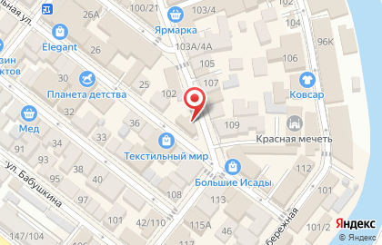 Магазин товаров для рукоделия Бисер на карте