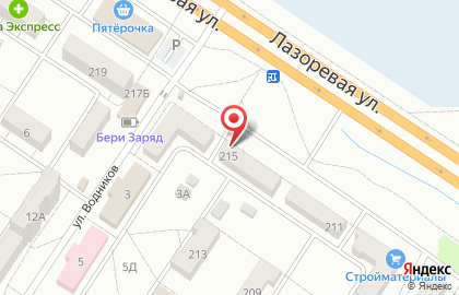 Магазин у дома Бристоль в Красноармейском районе на карте