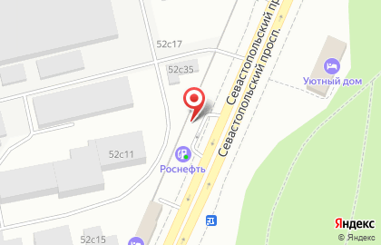 Технический центр Роснефть на Севастопольском проспекте на карте