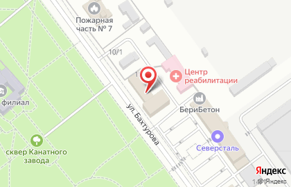 МиТэК в Красноармейском районе на карте