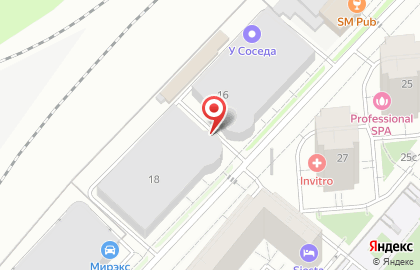 Парковочный комплекс Главстрой-эксплуатация на карте