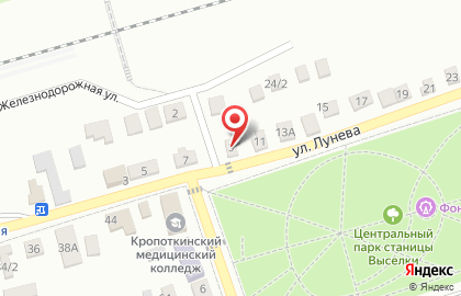 Нотариус Зыбина И.С. на карте