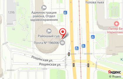 Почта России в Санкт-Петербурге на карте