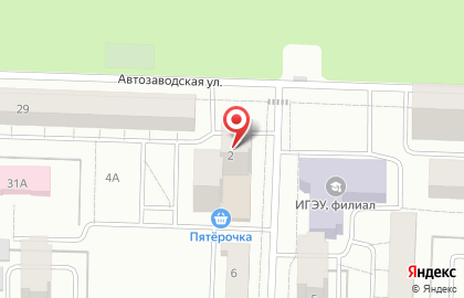 Сеть супермаркетов Пятерочка на улице Белинского на карте