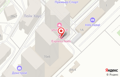 СПА-центр Здоровые русские на Мосфильмовской улице на карте