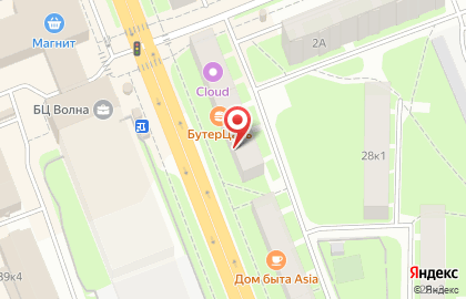 Суши Маркет на Большой Санкт-Петербургской улице на карте