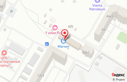 Спортивный зал Атака на карте
