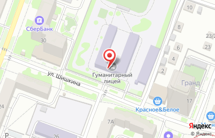 Участковая избирательная комиссия №141 на улице Шишкина на карте