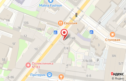 Lee в Петроградском районе на карте