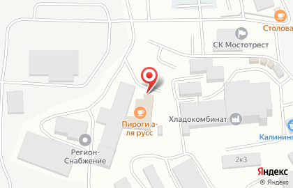 Служба доставки Пироги А-ля Русс на карте