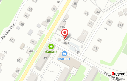 Сеть продуктовых магазинов, ИП Пестов А.Б. на улице Можайского на карте