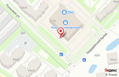 Флора в Пушкине на карте