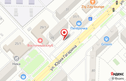 ООО Робинзон на улице Юрия Гагарина на карте