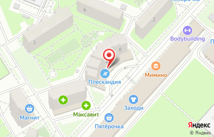 Аптека Строймедсервис в Октябрьском районе на карте