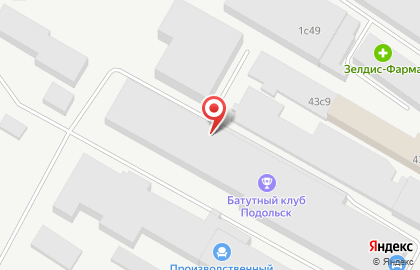 Батутный центр в Москве на карте