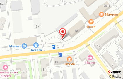 Автостоянка во Владимире на карте