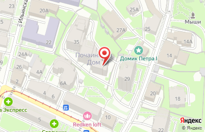 Частный детский сад Мир Монтессори в Нижегородском районе на карте