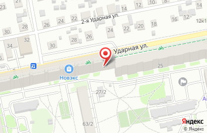 Банкомат СберБанк на Ударной улице, 27 на карте