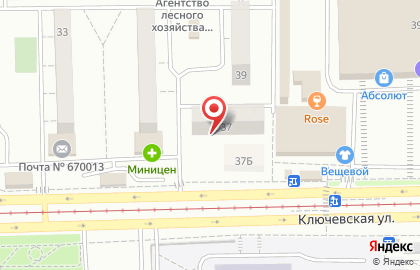 Парикмахерская For you в Октябрьском районе на карте