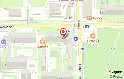 Студия танца и акробатики Nice Place Dance на карте