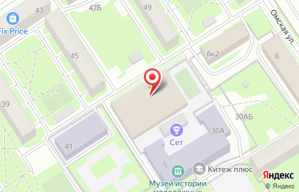 Сет на Торжковской улице на карте