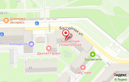 812 Пультов на Бассейной улице на карте