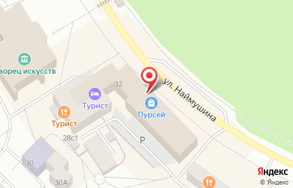 Пекарня Падун хлеб на улице Наймушина на карте