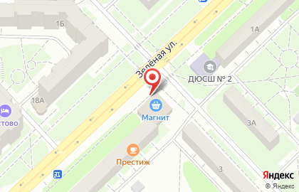 Кафе Престиж на улице 3-й микрорайон на карте