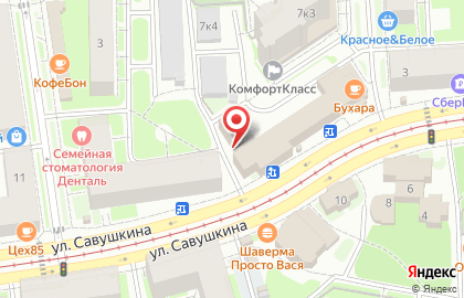 Гостиница Мой Отель на карте