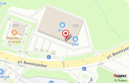 Центр праздничных распродаж Улыбки на улице Винокурова на карте