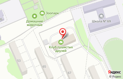 Демография на улице Дзержинского на карте