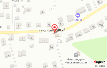 Строительный магазин Мастер на Строительной улице на карте