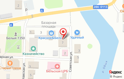 Гипермаркет Магнит в Твери на карте