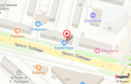 Интернет-провайдер Планета в Екатеринбурге на карте