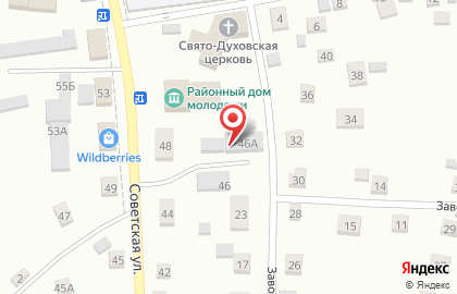 Служба заказа легкового транспорта Grand на Советской улице на карте