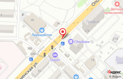 Киоск по продаже печатной продукции в Тракторозаводском районе на карте