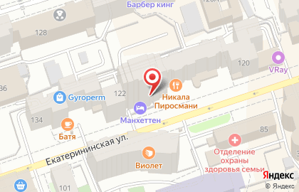 Студия ногтевого сервиса ПроМаникюр на Екатерининской улице на карте