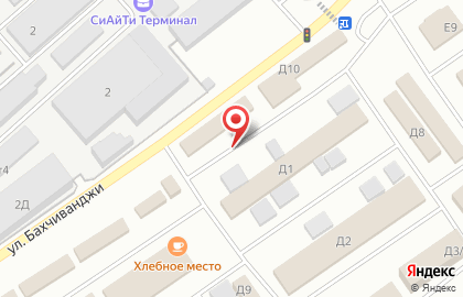 Фирменный магазин Финские краски на улице Бахчиванджи на карте