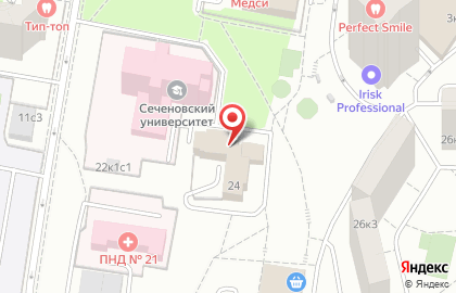 Центр бытовых услуг на улице Академика Анохина на карте