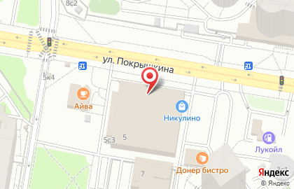 Магазин мужской одежды Сударь в Москве на карте